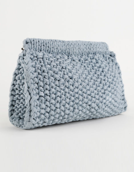 Hey Now Clutch Knitting Kit WOOL AND THE GANG