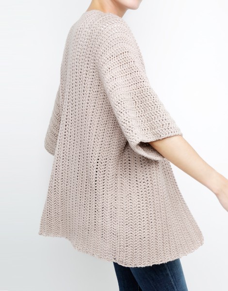 01 rose cardigan