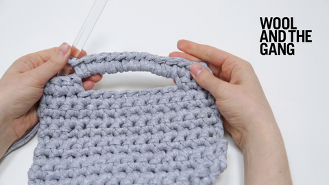 How to crochet handles, Knitting